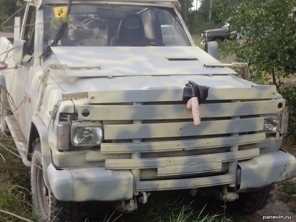 Бронированный жып, противодротиковая броня
