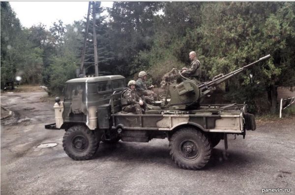ГАЗ-66 ВСУ под Славянском