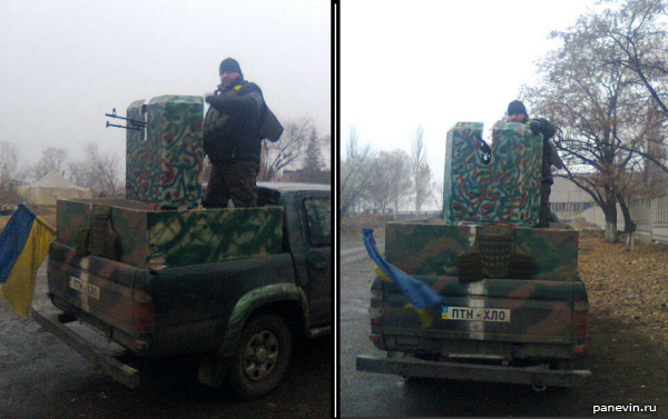 Бронированный внедорожник