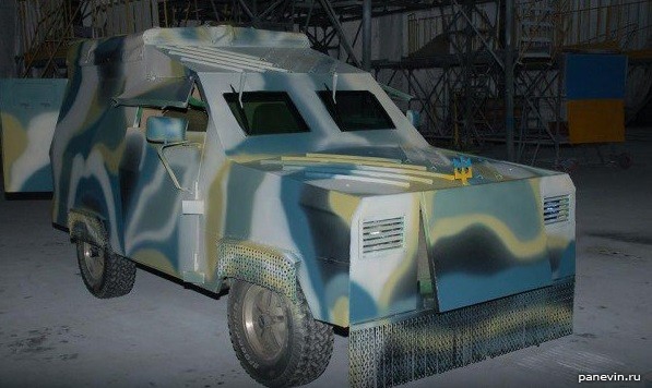 Бронированный внедорожник