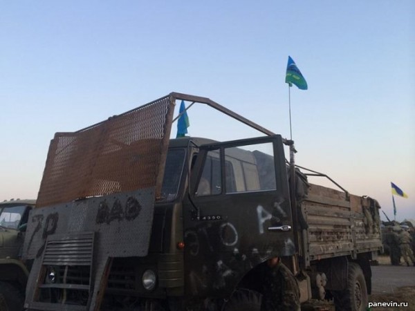 КамАЗ 79 бригады ВДВ ВСУ