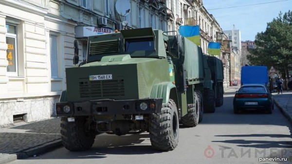 Бронированный КрАЗ