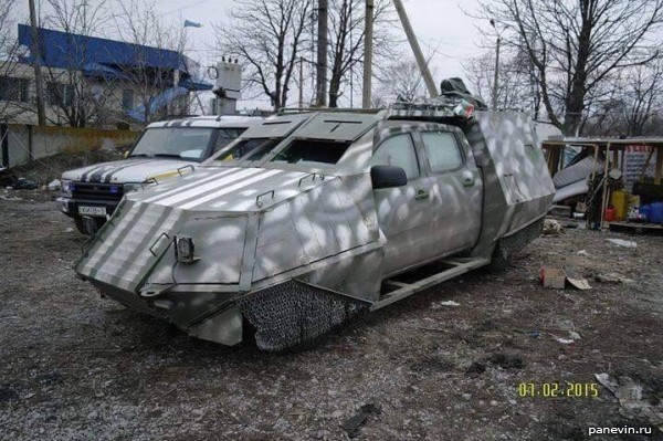 Бронированная Mitsubishi L200