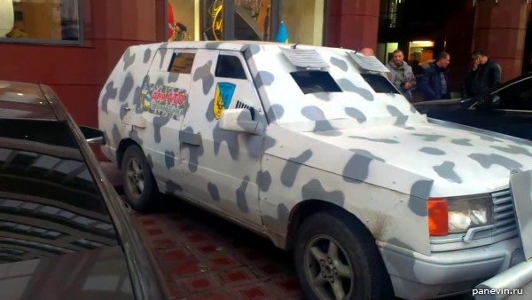 Бронеавтомобиль Nissan Patrol
