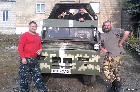 УАЗик с палаткой