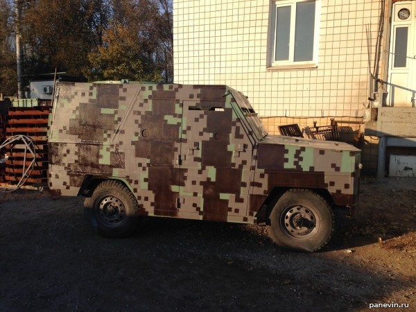 Бронированный УАЗ