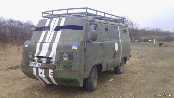 Бронированный УАЗ «Буханка»
