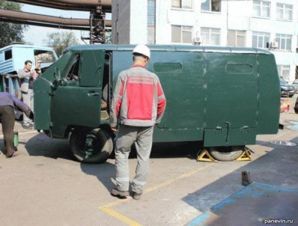 Бронированный УАЗ «Буханка»