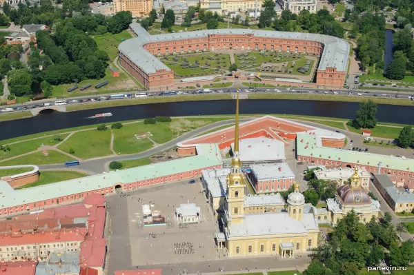 Кронверк, шпиль собора Петра и Павла