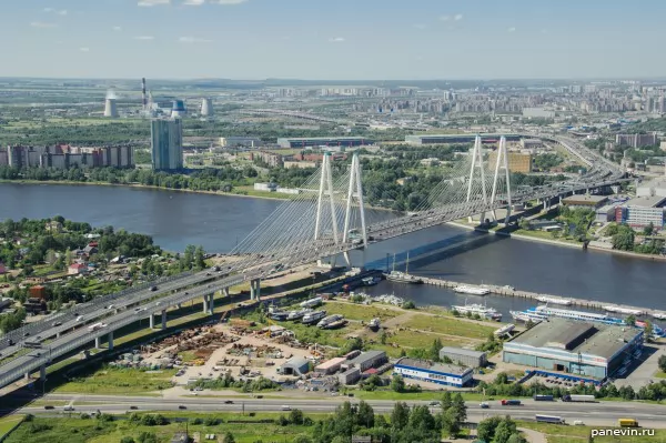 Cable-stayed bridge