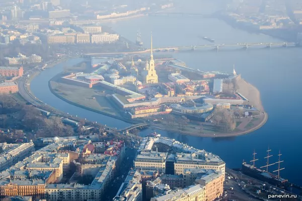 Заячий остров, крепость Санкт-Петербург