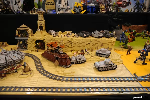 Стенд Lego: World of Tanks