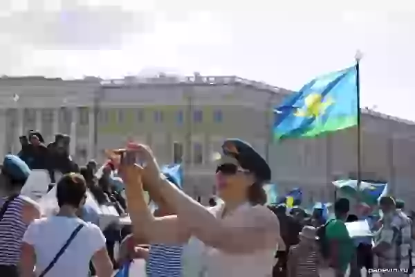 Airborne Forces Day on the Palace Square