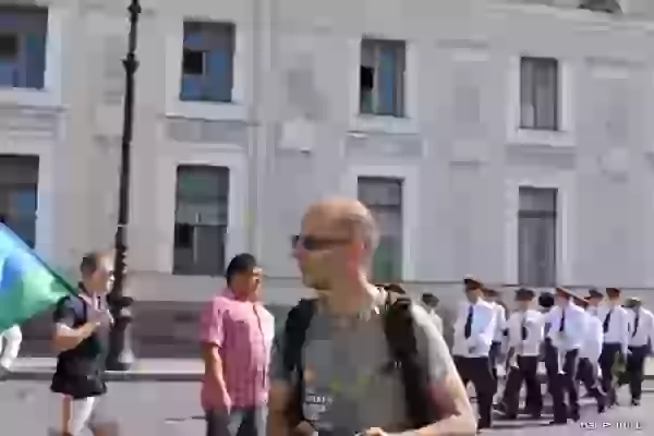 Alexander Petrosyan, Airborne Forces Day on the Palace Square