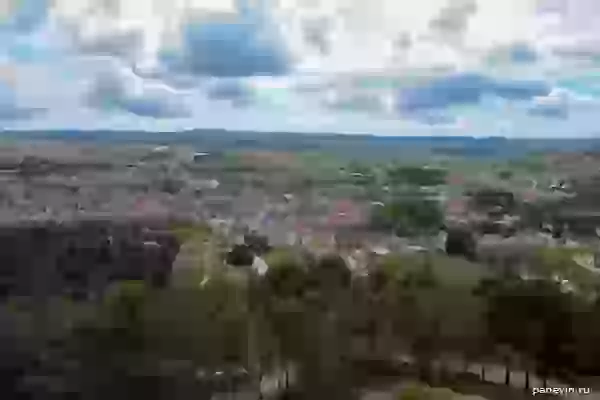 View of Calatayud from the fortress