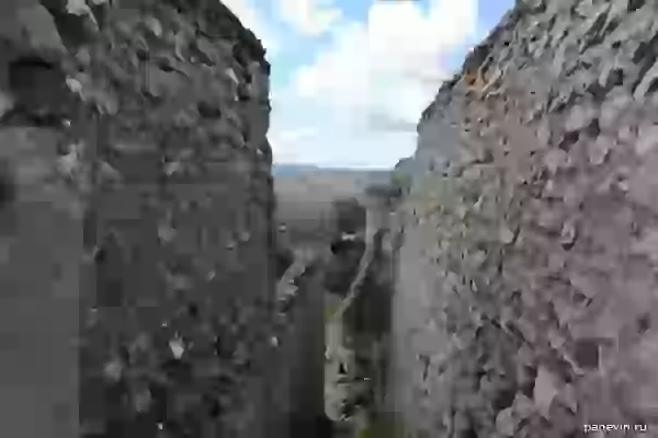 Проход между стенами