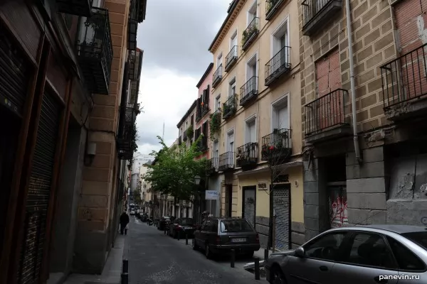 Small street of Madrid