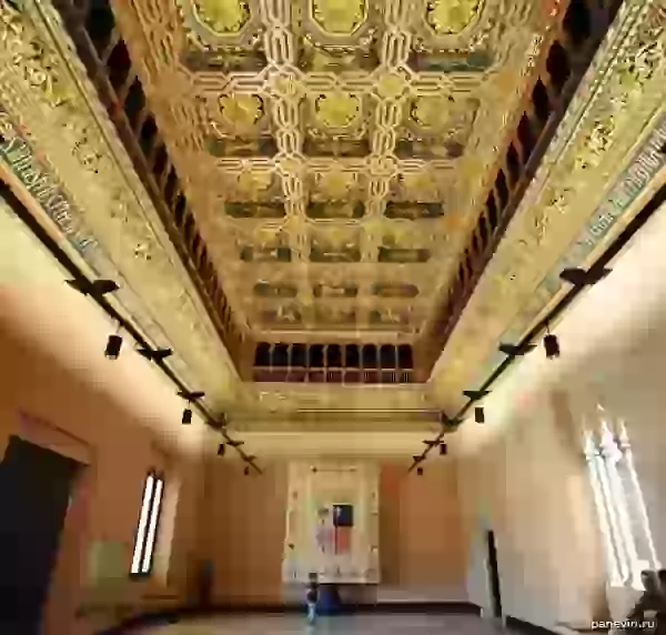 Main hall of the Palace Aljafería