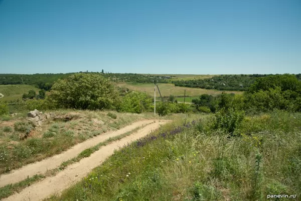 View from 24th artillery coastal battery