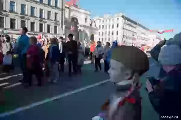 Procession of the «Immortal regiment»