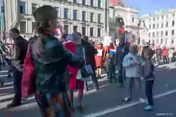 Procession of the «Immortal regiment»