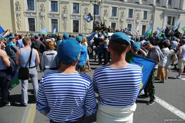 Commandoes on Palace Square