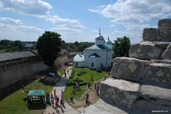 Nikolsky church and part of fortification