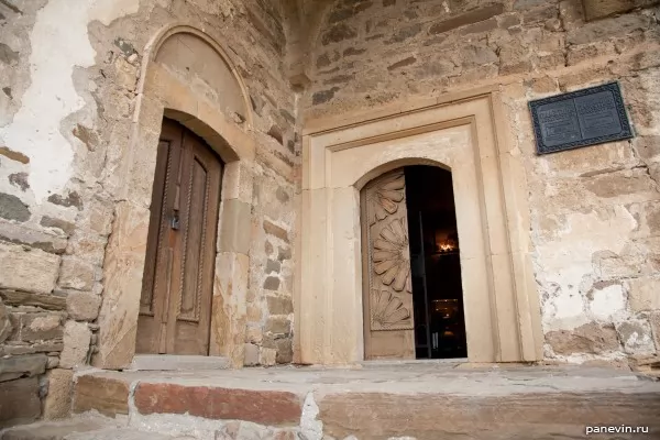 Entrance doors of the Armenian church