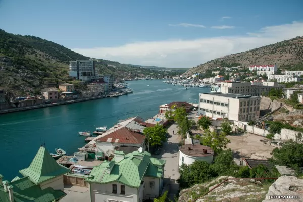 View on Balaklava a bay