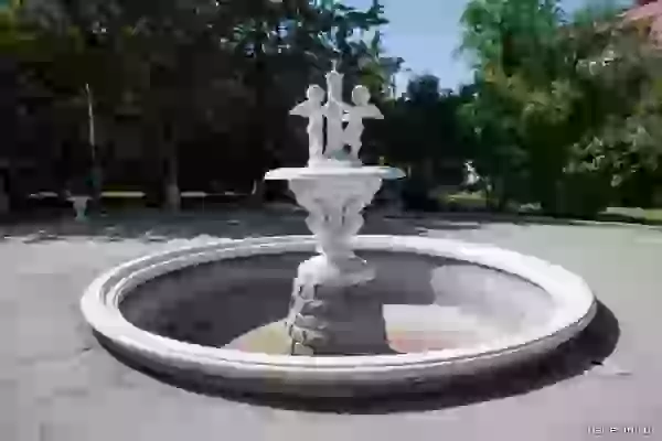 Fountain at the Summer residence of Stamboli