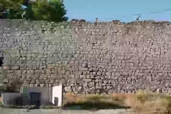 Ребетня на стене крепости