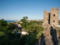 Crimea, Feodosia. Genoese fortress