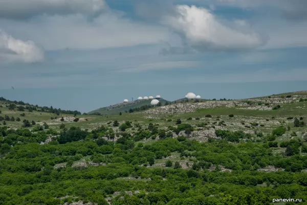 Радары на одной из вершин