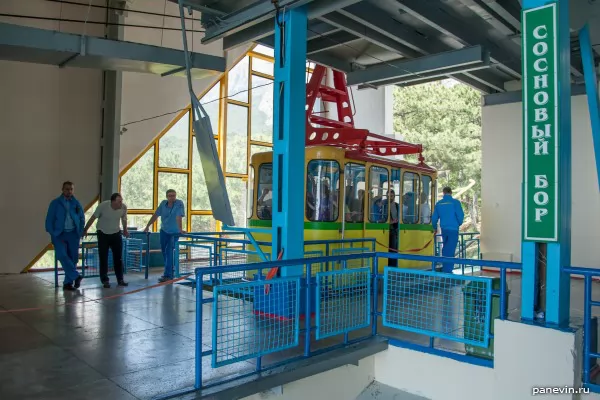 Cable car Station «Pine forest»