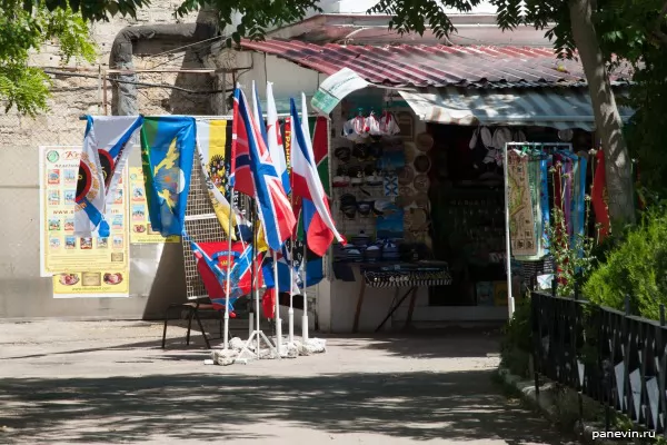 Stall of souvenirs