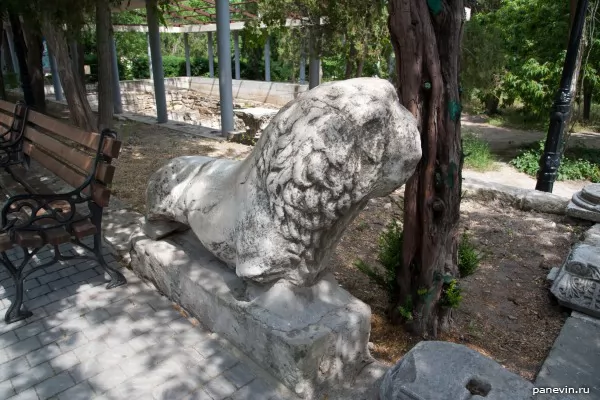 Stone lion