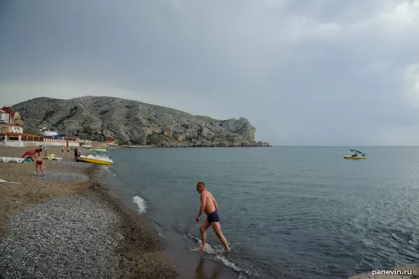 Beach in Sudak