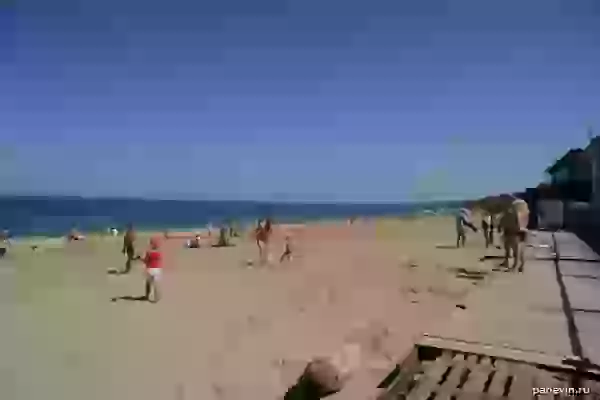 Учкуевка, пляж