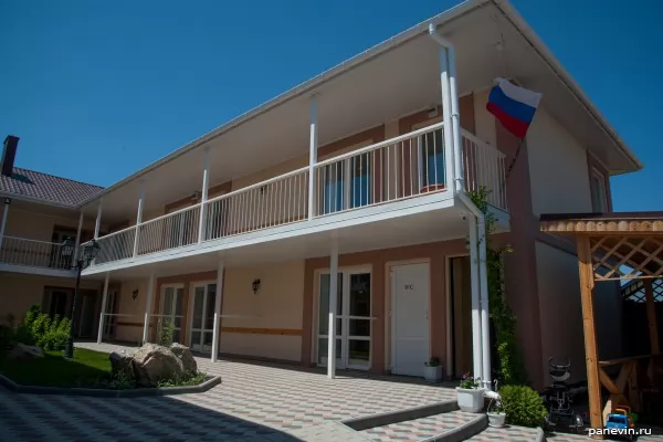 Hotel «Barabulka» courtyard