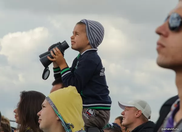 Young spectator