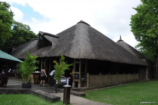 Restaurant in zoo territory