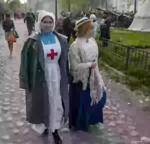 Медсестра Красного Креста, Первая Мировая