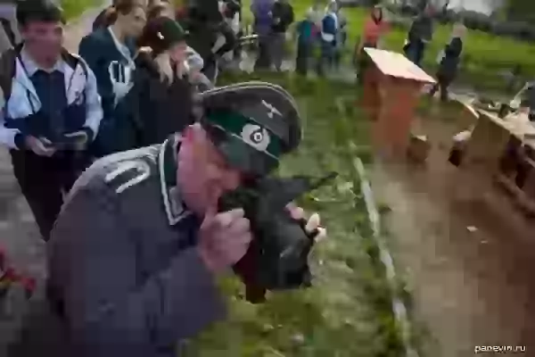 Photographer from a camp of Wehrmacht