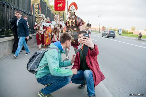 Selfie with Romans