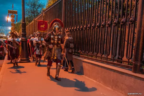 Column of the Roman legionaries