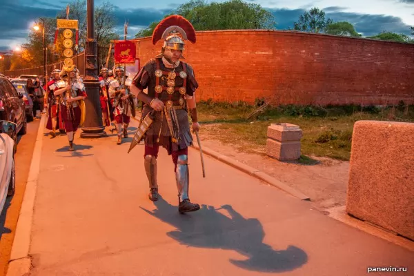 Column of the Roman legionaries