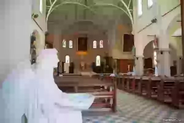 Interior of the St. Louis Cathedral