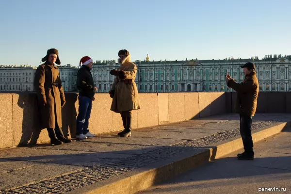 Cadets in form of the Great Patriotic War