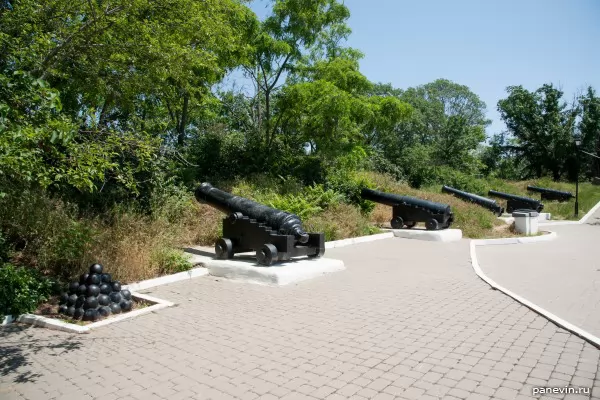 Cannons of the first defence of Sevastopol