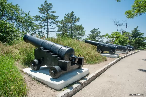 Cannons of the first defence of Sevastopol